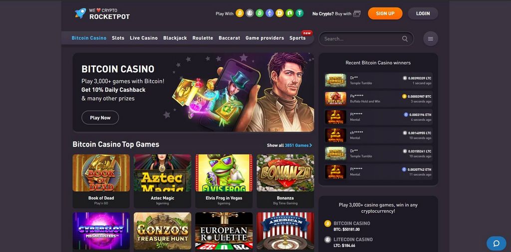 Rocketpot Casino Site (2025) - Player Ratings & Our Decision